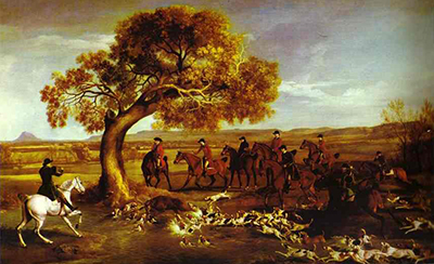 The Grosvenor Hunt George Stubbs